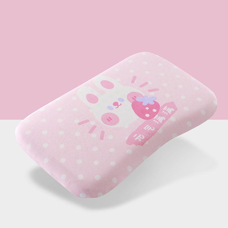 Cartoon Memory Foam Baby Pillow - Washable, Slow Rebound Neck Support for Kids