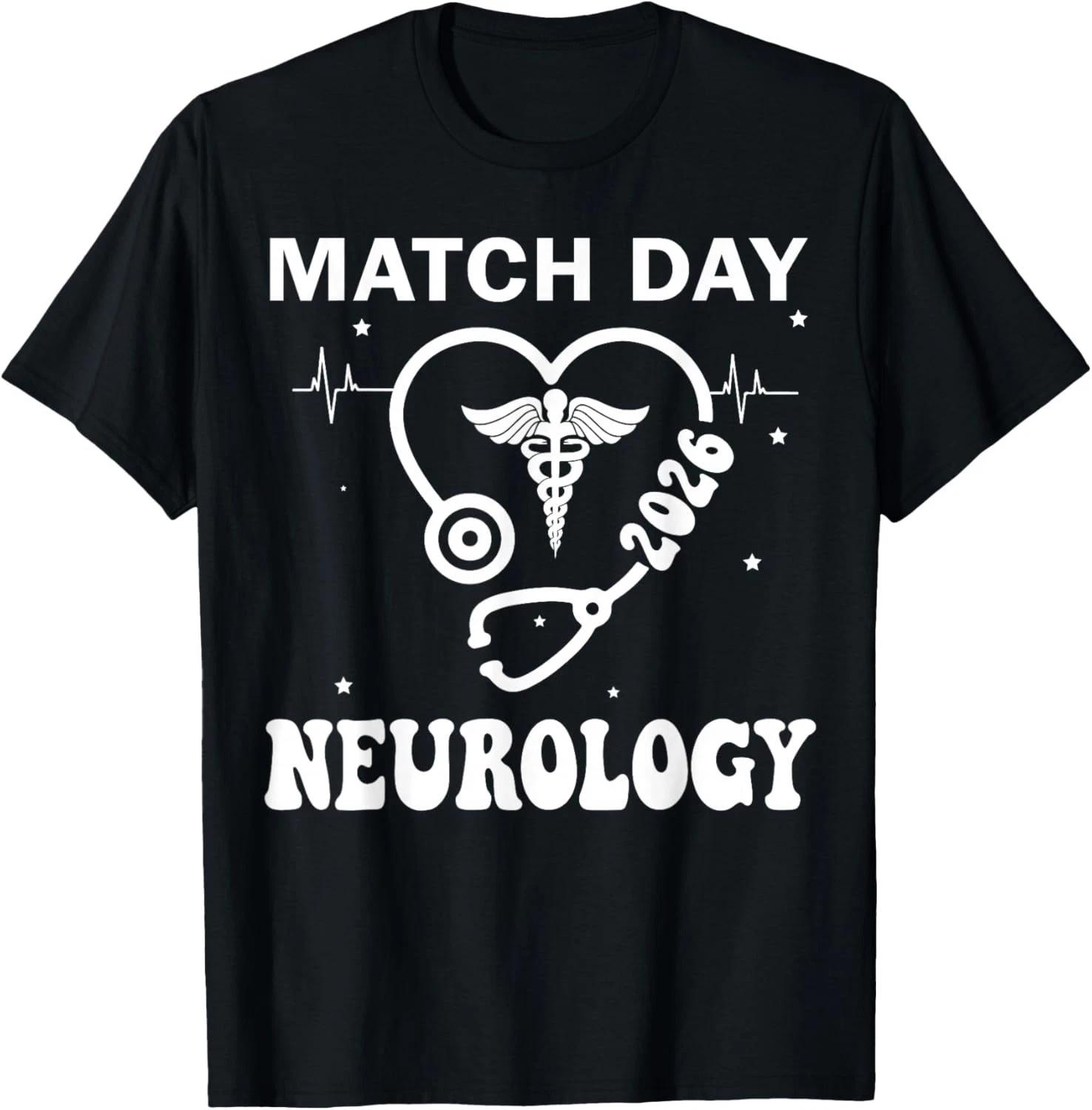 

Match Day 2026 Neurology Residency Future Doctor Gift Unisex T-Shirt L