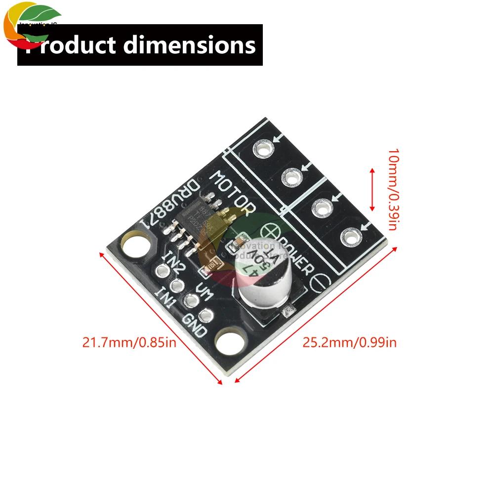 DRV8871 DC 6.5-45V Dc H-bridge Motor Driver Module 3.6A Brushed Motor Driver Pwm Control Driver Module Motor Driver