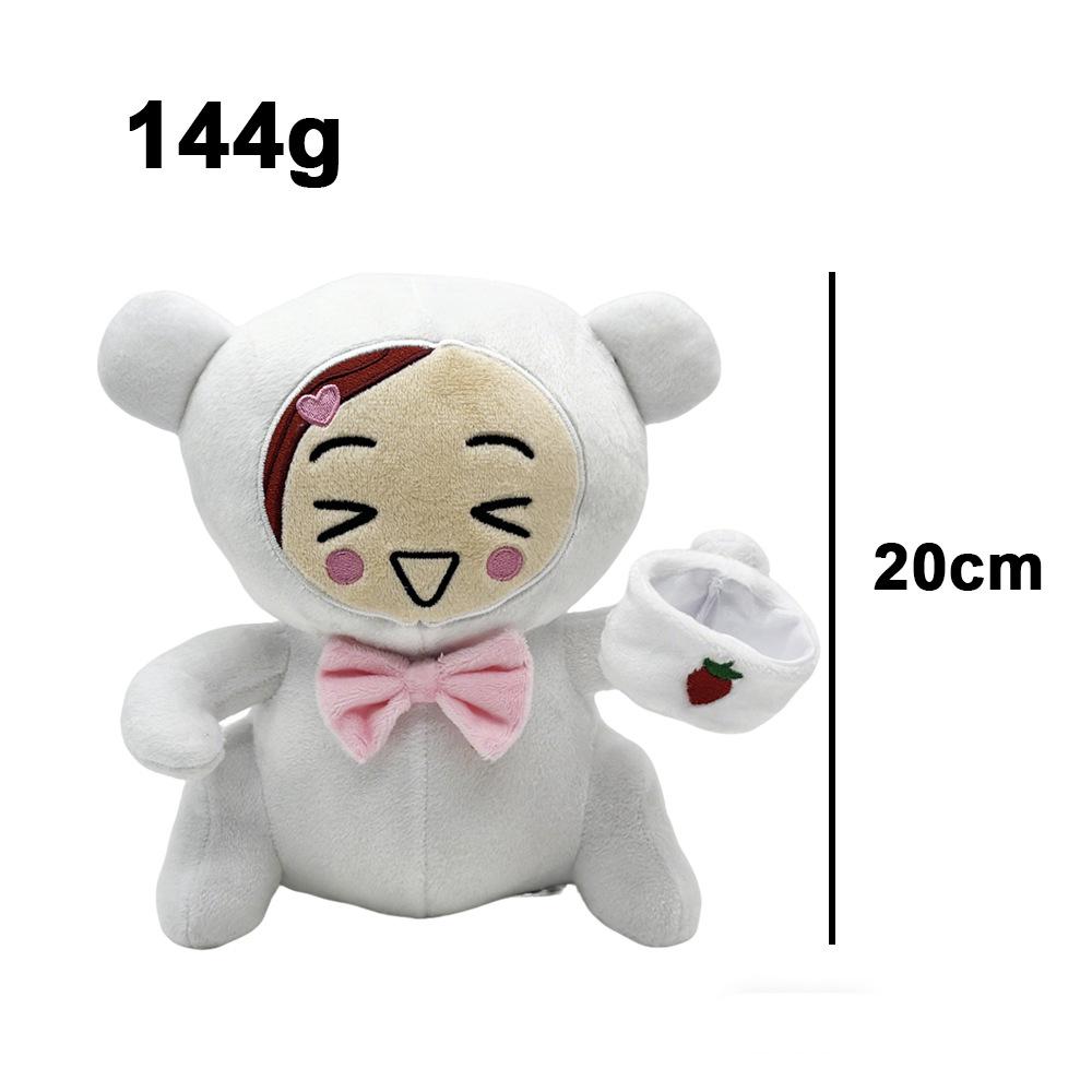 

Cute Sitting Nana Plush Toys Birthday Anime Nana Stuffed Doll Holiday Party Gifts Toys Decoration белый