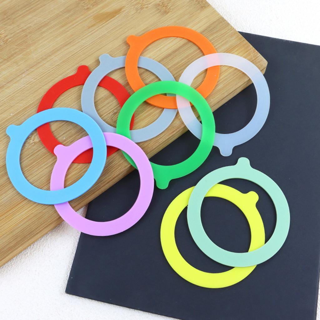 20Pcs Glass Jar Gaskets Replacement Silicone Seal Airtight Gaskets Sealing Rings for Jar Lid for Preserving Jars