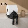 Bathroom Toilet Paper Stand Funny Poop Towel Holder, Creative 3D Printed Roll Fun Household Dispenser Stand, Stable Base Decorative for Prankster