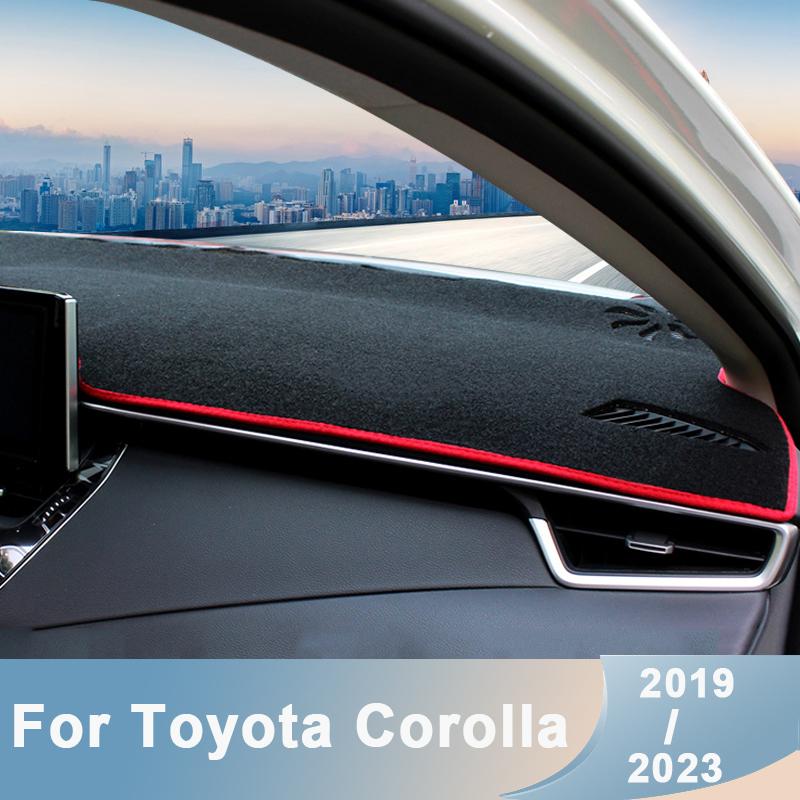 Toyota Corolla E210 - 2022 2023 için Araç Gösterge Paneli Kılıfları Paspas Güneşlik Pedleri Gösterge Paneli Halıları UV Önleyici Aksesuarlar
