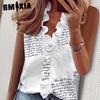 Women's Fashion Casual Sleeveless V Neck Blouses & Shirts