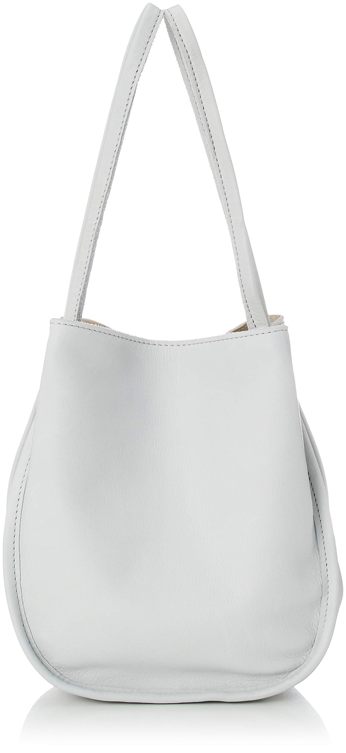 

Мягкая гладкая сумка-тоут Forna, Женская, Светло-серый (L15)