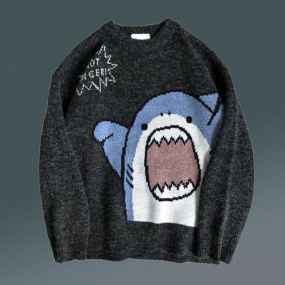 Spring Sweater Anti-pilling Knitted Long Sleeve Trendy Elastic Winter for Daily Wear