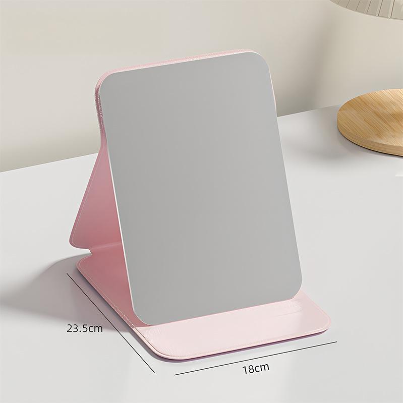 Klappbarer Flip-Top Tragbarer Schminkspiegel - Schreibtisch-Schönheitsspiegel für Zuhause