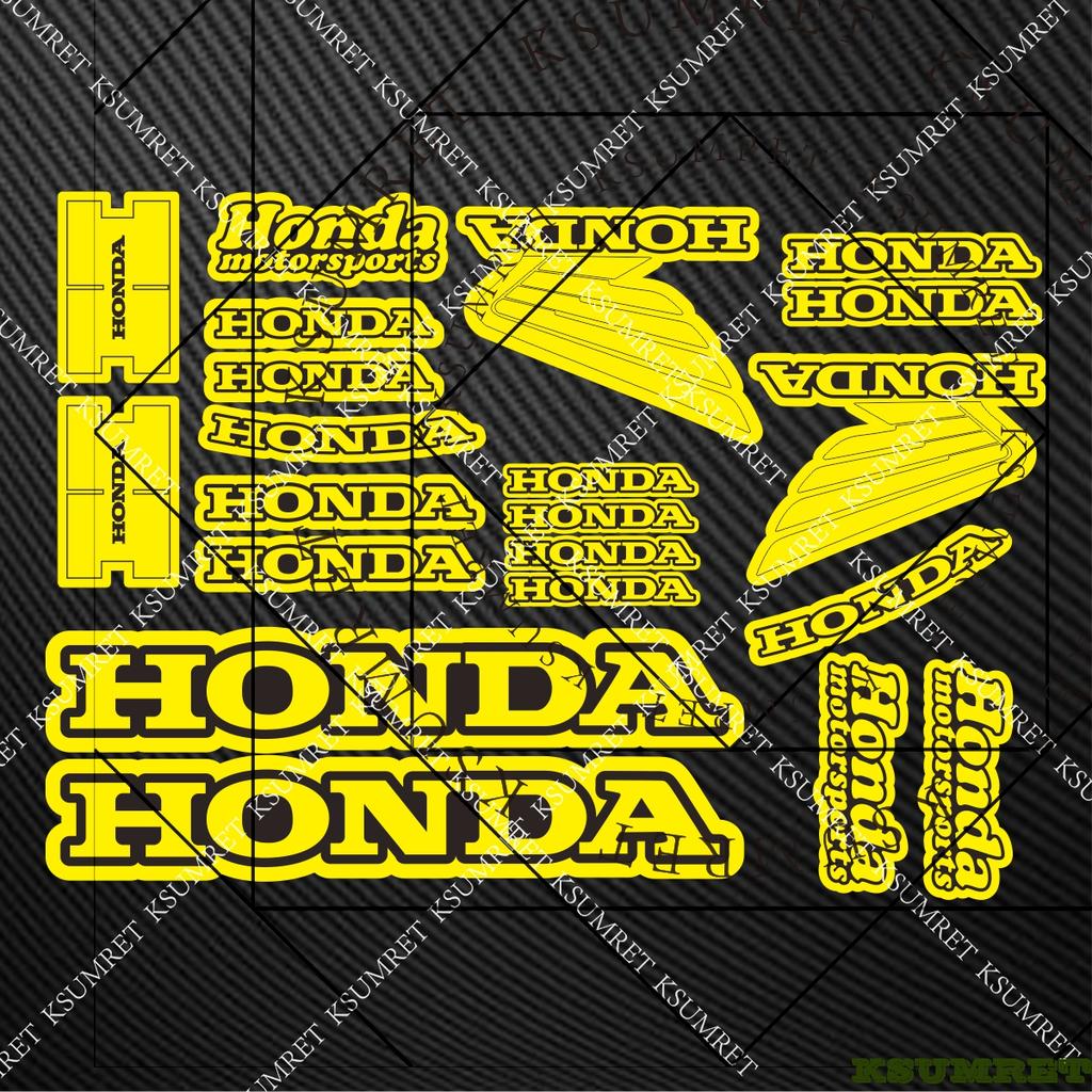 AAAKG1 Vinyl For Honda Stickers Motorcycle Sticker Decal Kit