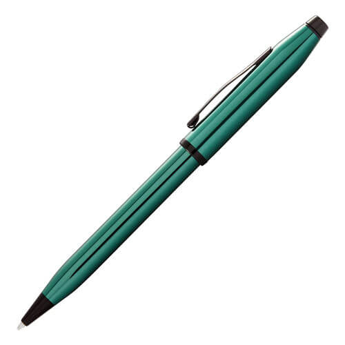 Cross Century II Translucent Green w/ Black Trim Pen (Ballpoint)