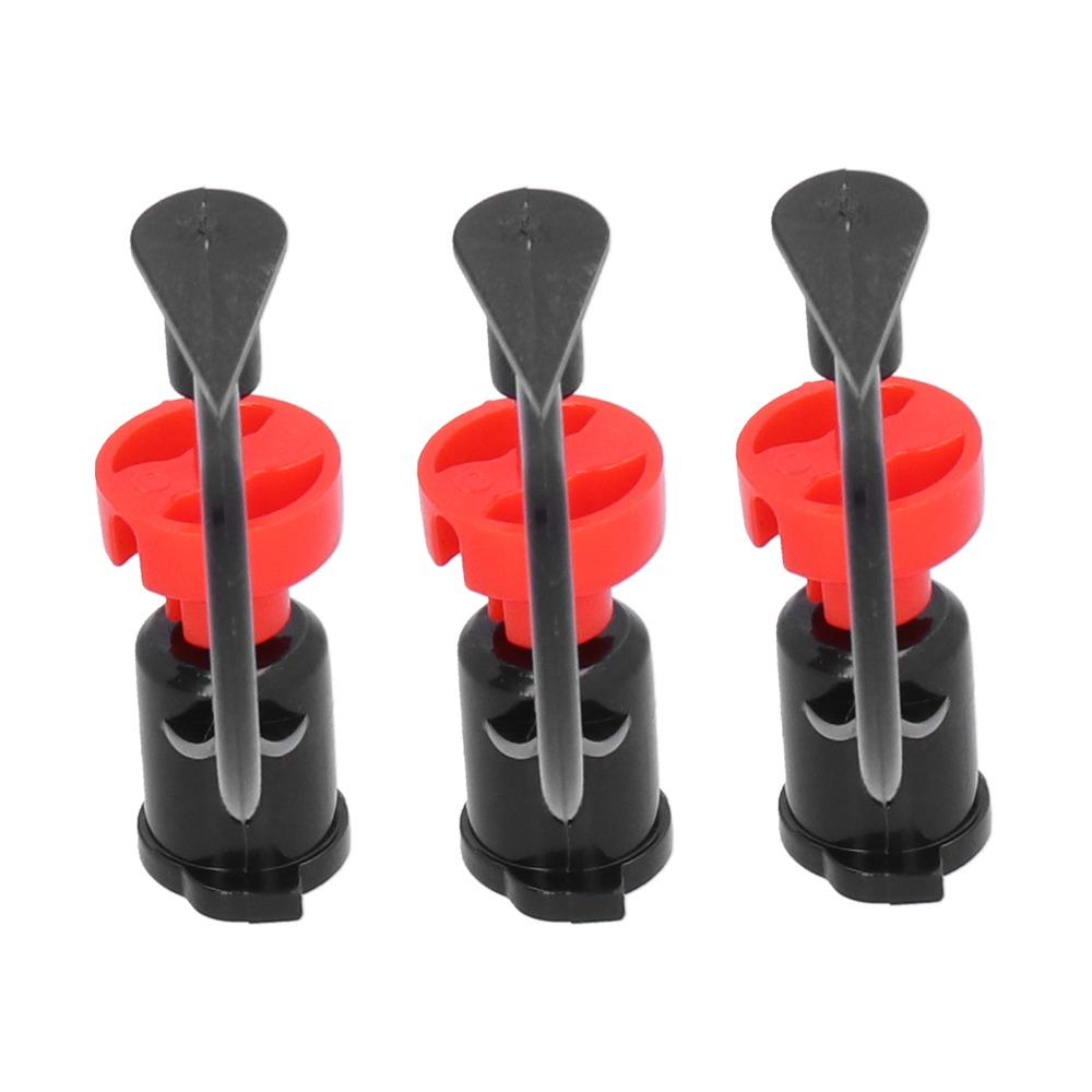 30PCS ABS Sprinkler Head Rotating Rotating Spray Nozzle Durable Atomizing Nozzle  Garden Watering