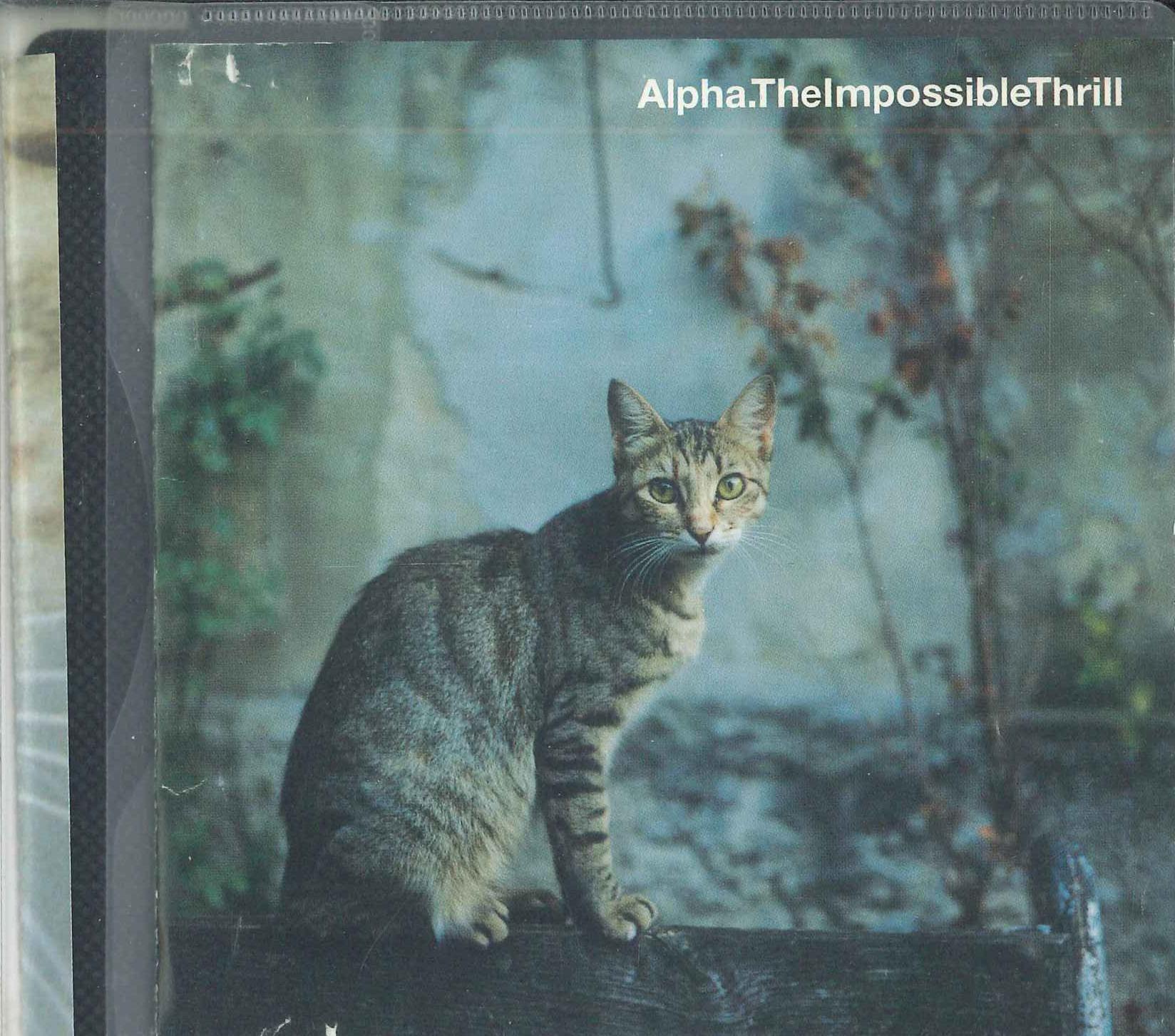 

CD ALPHA Impossible Thrill ASW50693 ASTRALWERKS 2001 US Dance Electronica Used