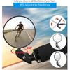 Poignée de guidon Rétroviseur de vélo, rétroviseur avec un large champ de vision, Rétroviseur de vélo à fixation sur guidon facile à installer et à régler,
