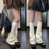 1 Pair Winter Woman Dress Sock Soft Elastic Socks Japanese Style Foot Leg Warmer Stocking Dressing Accessory Casual Party