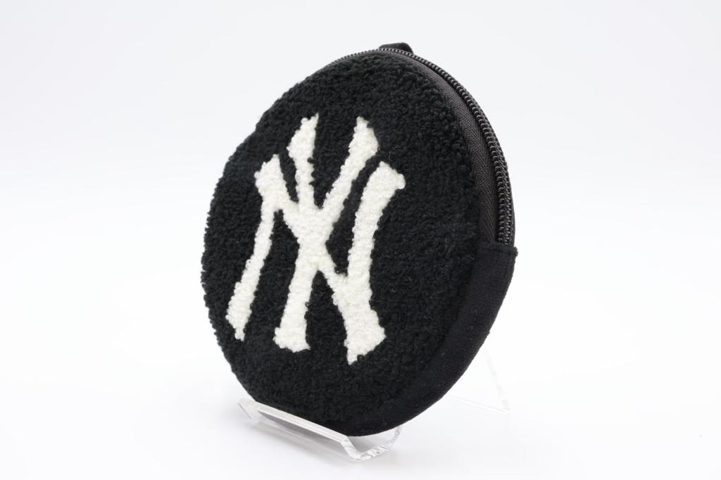 League Makeup Circle Sagara Yankees [Major Baseball] Case, Logo, Pouch, Black/16