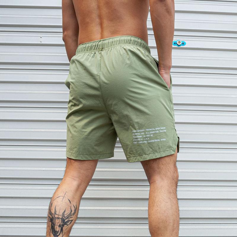 Pantaloni scurți sport casual, elastici, de vară, cu uscare rapidă