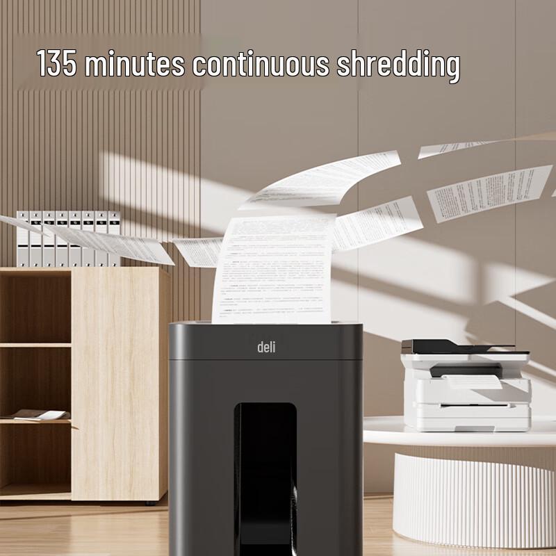 Deli GA762 P-4 Commercial Paper Shredder CN plug (adapter included)