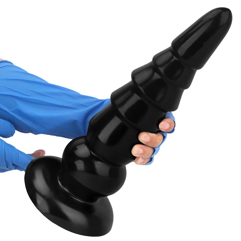 Large PVC Soft Dildo Fisting Dragon Head Butt Plug Masturbator Anal Dilator Adult Sex Toy Big Dick Strap On Penis