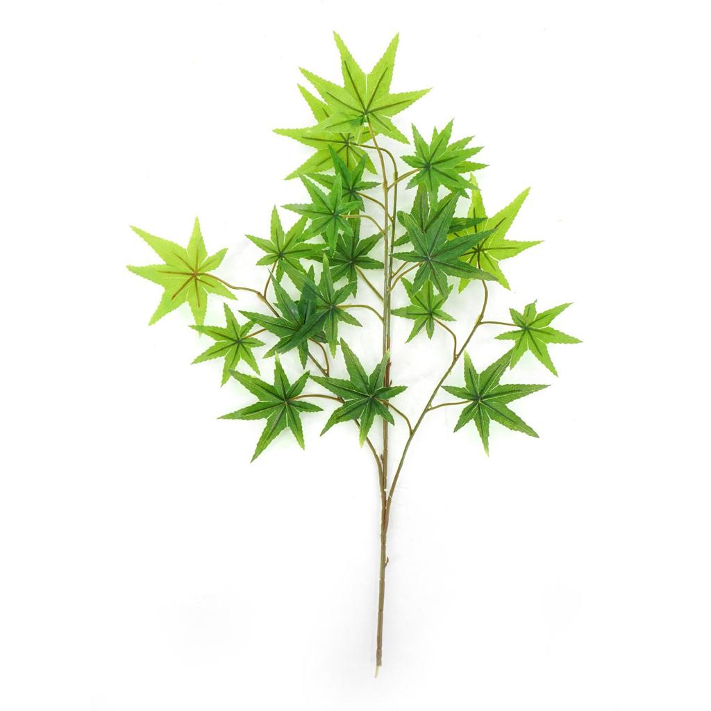 7-Branch Eucalyptus Halloween Decoration: Outdoor Potted Plastic Plant Ornament