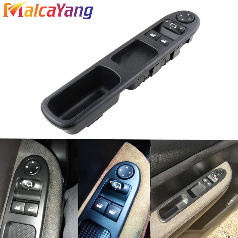 

High Quality Car Front Left Driver Nearside Electric Window Switch Auto Parts For Peugeot 307 2001 2002-2008 96351622XT 6554.E4