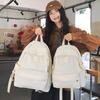 Schoolbag: Casual Student Backpack for Female College Students, Minimalist Lightweight Large-capacity Backpack, High School Backpack