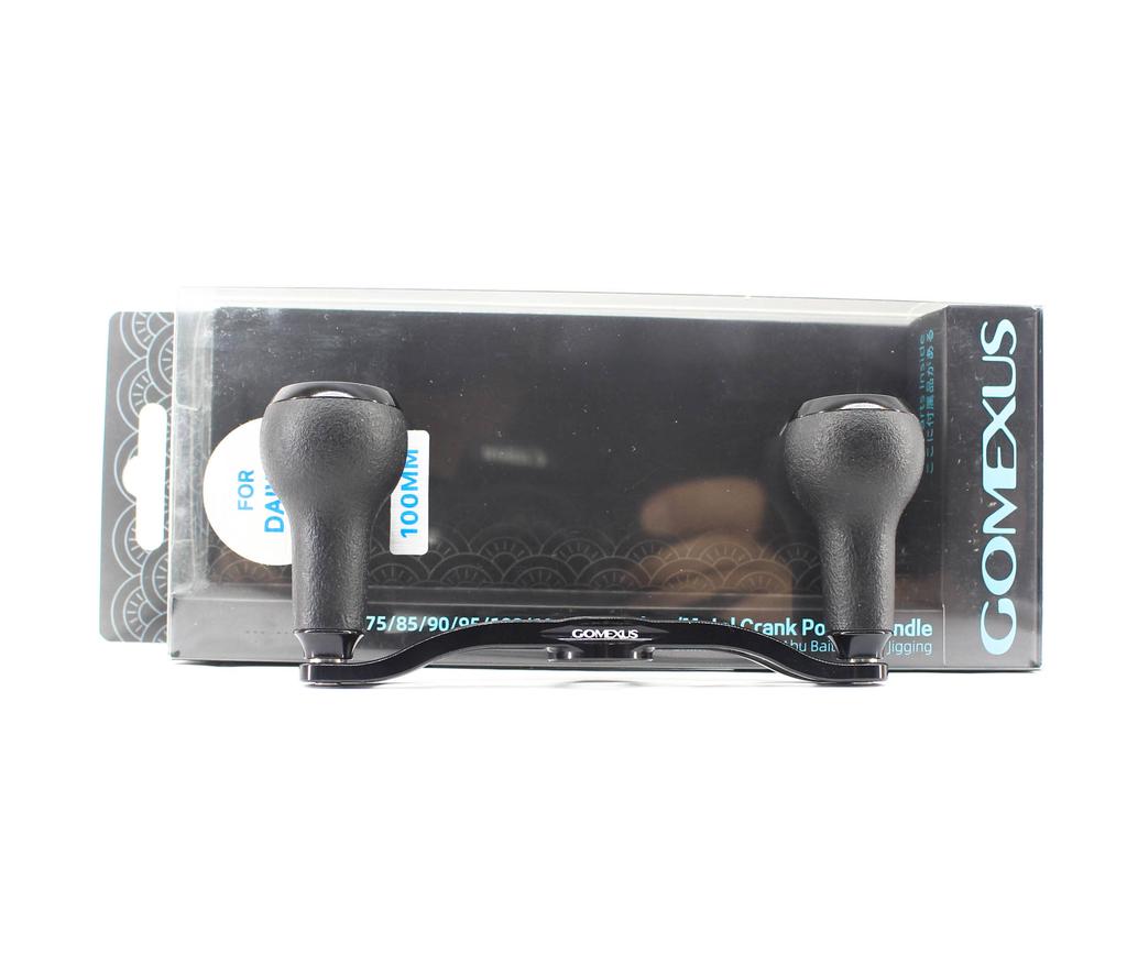 Poignée De Canne Gomexus Alu Noir 100 Mm - Compatible Shimano & Daiwa