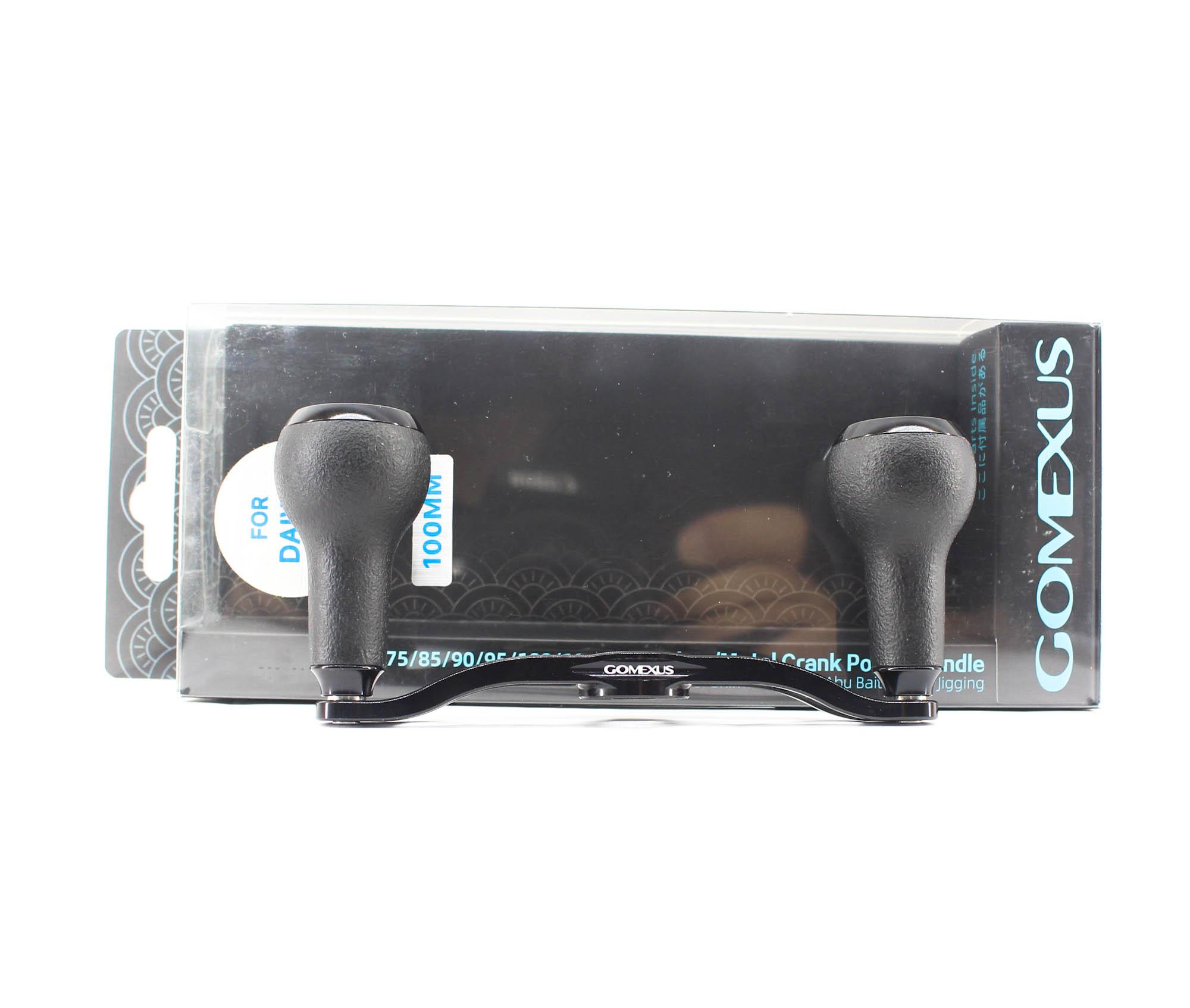Poignée Gomexus BD120H27BKBK1 Alu Noir 120mm - Compatible Moulinet Daiwa 8x5mm - Neuf