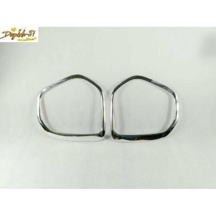 2PCS ABS Chrome Front Fog Light Lamp Cover Fits For Kia Sportage 2017-2018 New