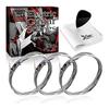 Phoenix Electric Guitar Strings 3 Set Nickel Balanced Sound Quality Tension Hard To Break Pole End Color Coded/Cleaning Cloth & Pick Included <Long
