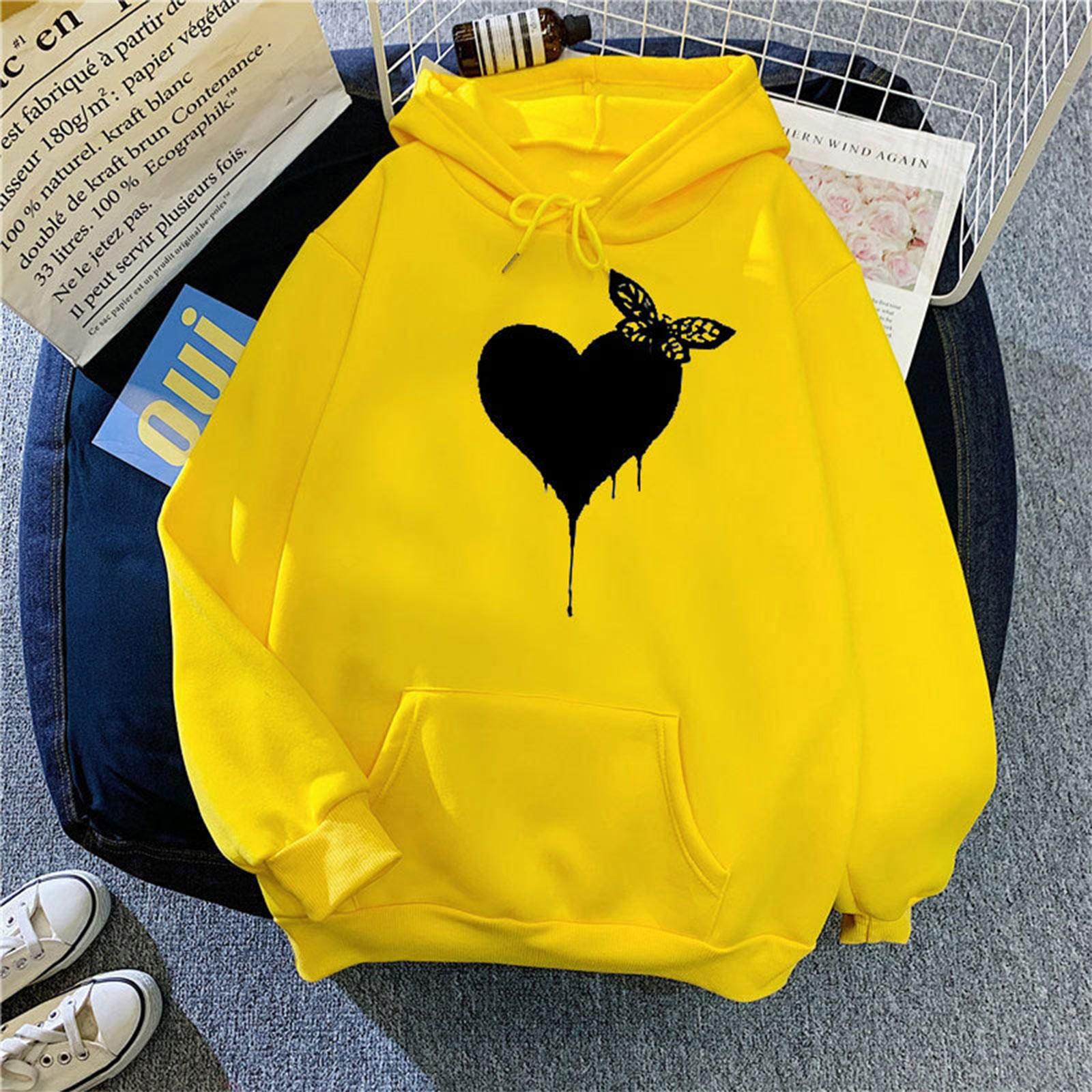 

Женские флисовые толстовки большого размера, свитера с длинным рукавом, пуловеры, осенние наряды XL жёлтый