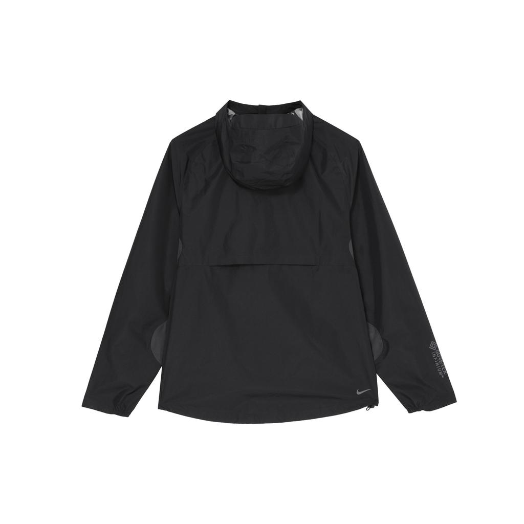 Nike Loose-Fit Solid Color Zip-Up Hoodie Jacket Men Outerwear Black FB7533-010