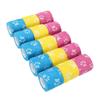 15PCS Tattoo Grip Cover Wraps Self Adhesive Elastic Tattoo Bandage Tape Paw Print Yellow Blue Rose Red 5cm Width