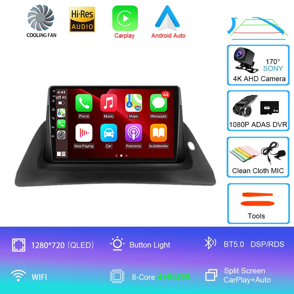 Android 14 For Renault Kangoo 2009 - 2017 2018 Car Radio Multimedia Video Player Navigation Android Stereo No 2 Din DVD Player