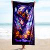 1PC Custom Name Halloween Magic Potion Beach Towel Highly Absorbent And Sand-Resistant Towel for Swimming, Pool, Yoga, And Travel Lightweight