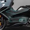 For 2025 Yamaha TMAX560 TechMax 3D Carbon Fiber Tank Decal UV-Resistant Anti-Yellowing High-Adhesion Mod Accessories