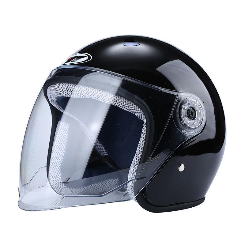 Electric Battery Car Helmet for Men and Women All Seasons Universal Half Helmet for Summer Undercaps Men and Women All Seasons Universal