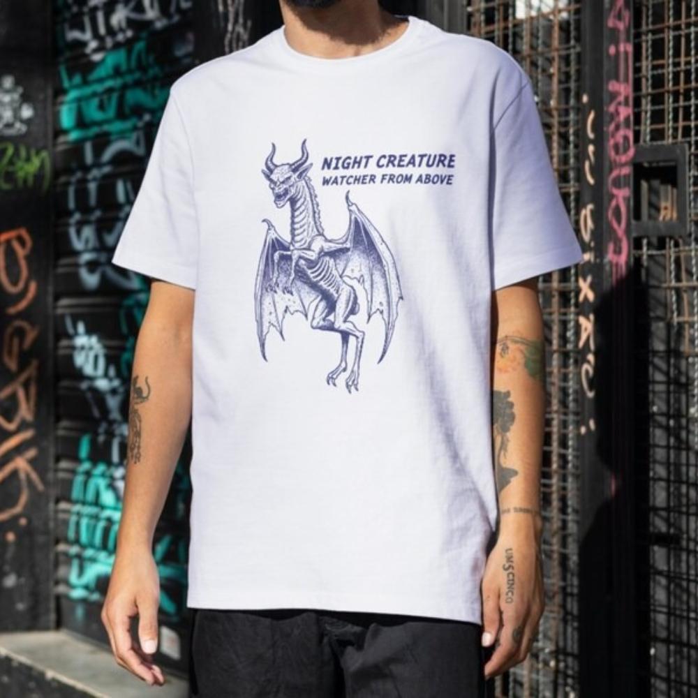 

Jersey Devil Shirt Cryptid Design Men Women TShirt Unique Retro Mythical Creature Graphic Tee Mystical Creature Lover Gift To... 5XL різнокольоровий