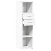 Highboard White 30 x 42.5 x 124 cm Particleboard