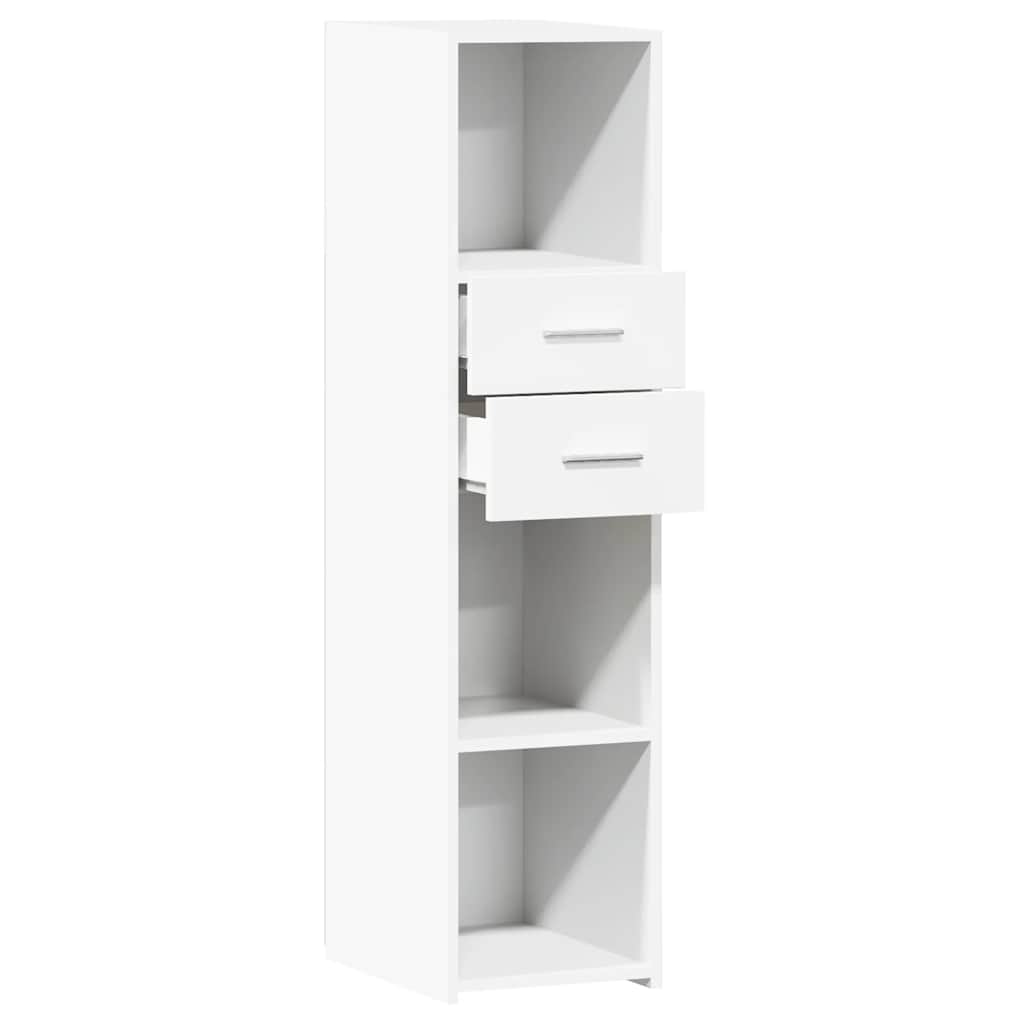 Highboard White 30 x 42.5 x 124 cm Particleboard
