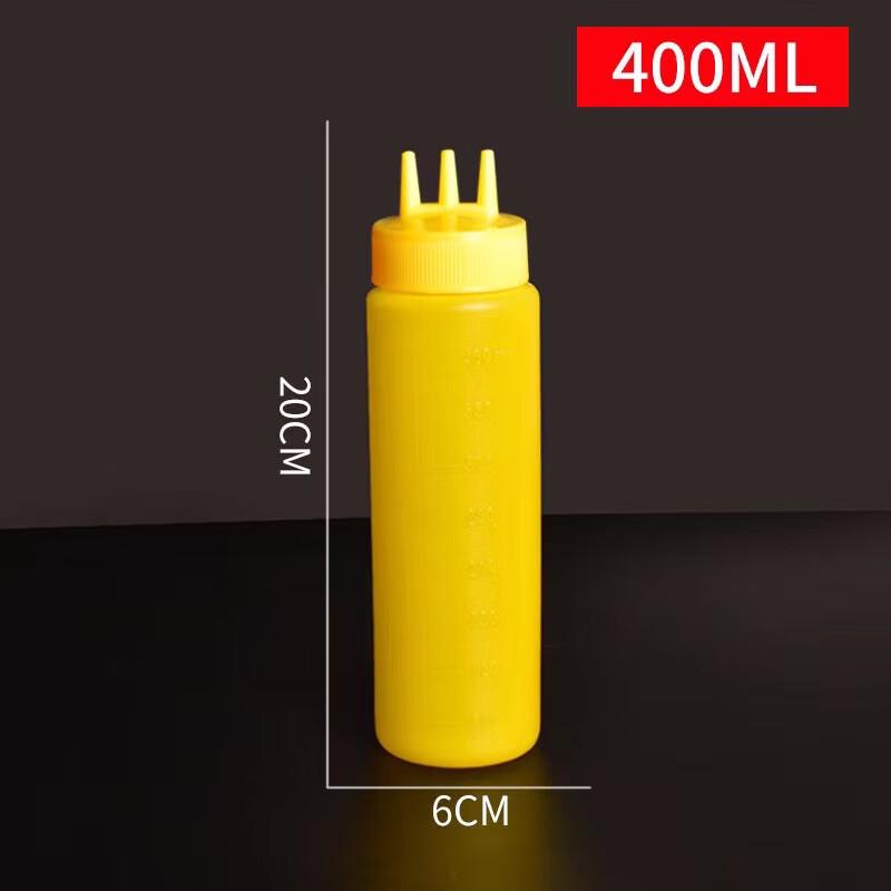 Baijie 3-Hole Squeeze Condiment Bottle