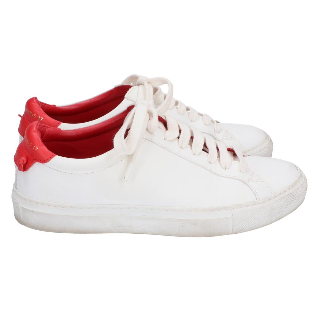 Givenchy Urban Street Low-Top Sneakers Shoes 36 White / redUsed
