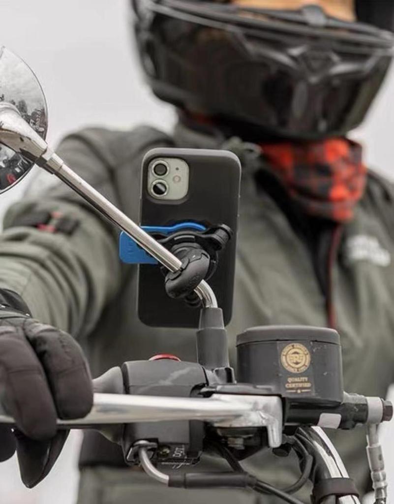 Detachable 360° Rotating Bike & Motorcycle Phone Mount for Easy Navigation