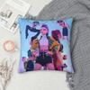 Huntrix Girl Pillow Case Kpop Demon Hunters Cushion Covers Awesome Decorative Pillowcase For Car 40X40Cm