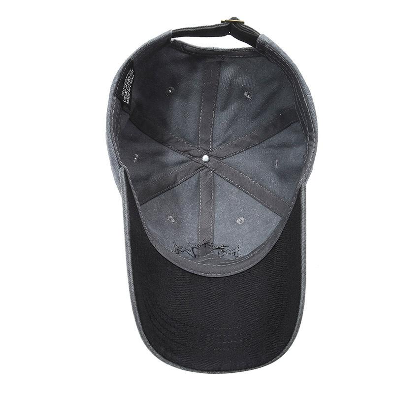 Vintage nastavitelná unisex čepice pro venkovní turistiku a horolezectví