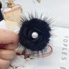 19CM Brooch Handmade Clothing Accessory Satin Large Flower Lapel Pin French Ornamental Pin