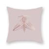 Rose Gold Abstract Printing Throw Pillow Cover Living Room Sofa Office Car Seat Lumbar Cushion   Home Decoration
