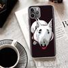 Bull Terrier Dog Puppies Cover For iPhone 16 15 14 13 12 11 Pro Max Apple Phone Case X XS 7 Plus 8 + Art Customized Print Shell