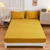 Solid Color Simple Sanded Bedspread Hat Pillowcase Set Single Double Sizes for Home Available for Cross-Border  Amazon