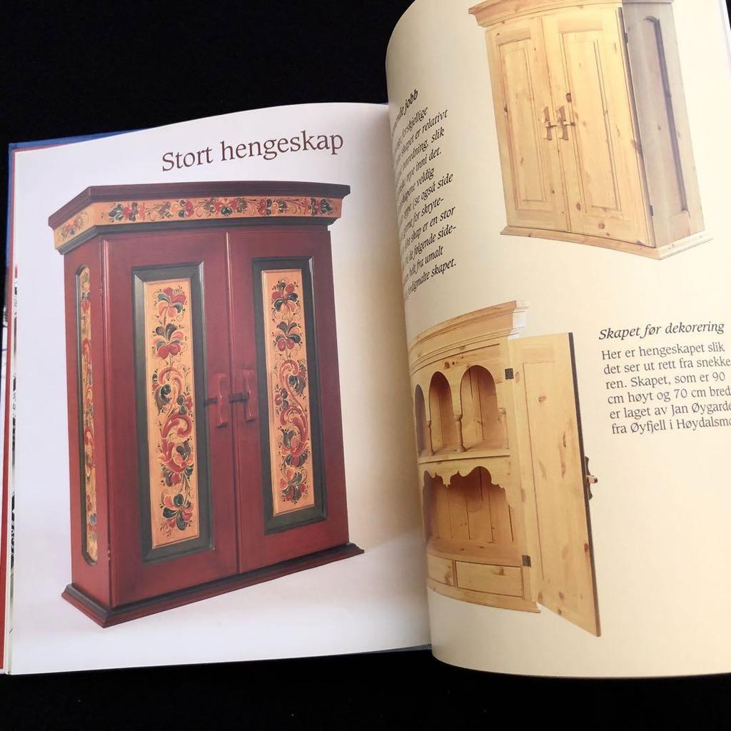 [USED] Nordic Norway Rosemaling Technique Book "Rosemaling" Tole Painting