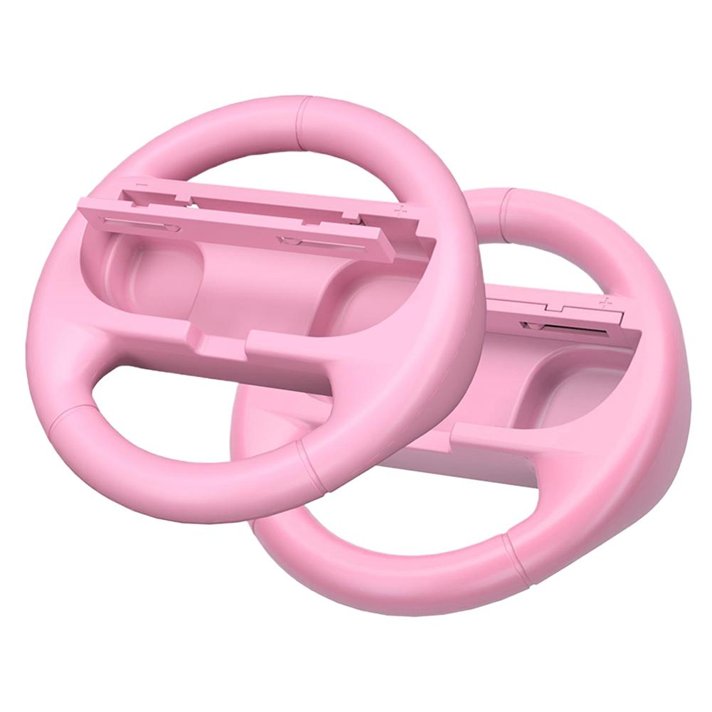 2 Pack Gaming Racing Steering Wheel Controller Handle Holder for Nintendo Switch2 Joy-Con Controllers