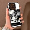 L-Limp Bizkit Hold On Band Phone Case for iPhone 17 17Air 16 15 14 13 12 11 Pro Max Plus Colorful Silver